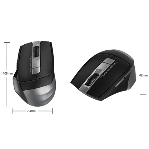 Зовнішній вигляд Миша A4TECH FG35S Grey