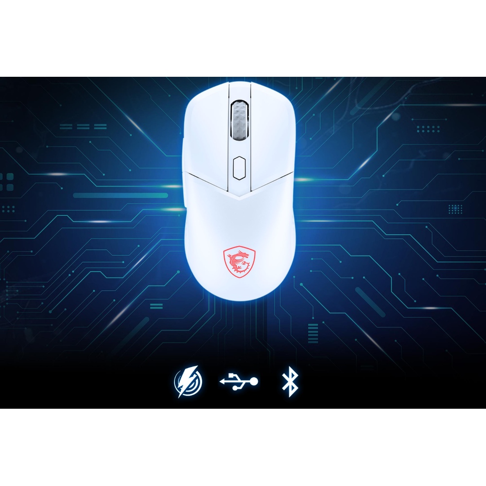 Замовити Миша MSI VERSA 300 W White (S12-4301440-CLA)