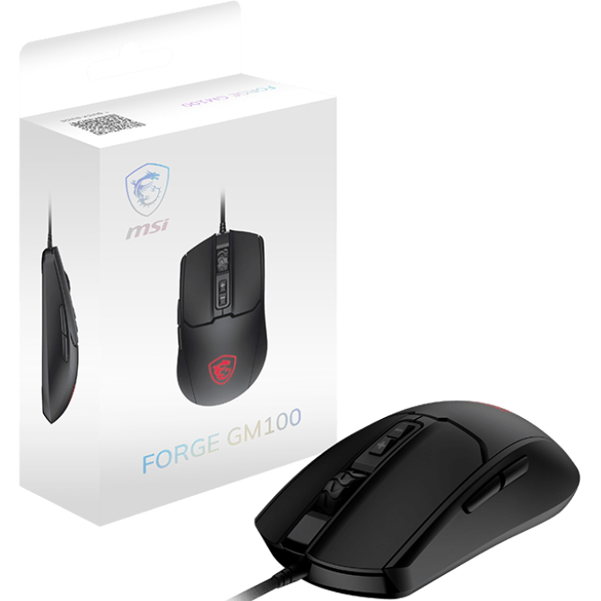 Покупка Мышь MSI FORGE GM100 Black (S12-0402310-HH9)