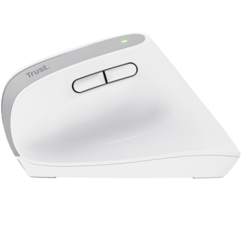 Мышь TRUST Bayo+ Multidevice Ergonomic White (25399) Беспроводное подключение Bluetooth + RF
