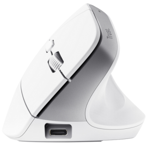 Мышь TRUST Bayo+ Multidevice Ergonomic White (25399) Дополнительно регулируемая чувствительность мыши от 800 до 2400 пикселей