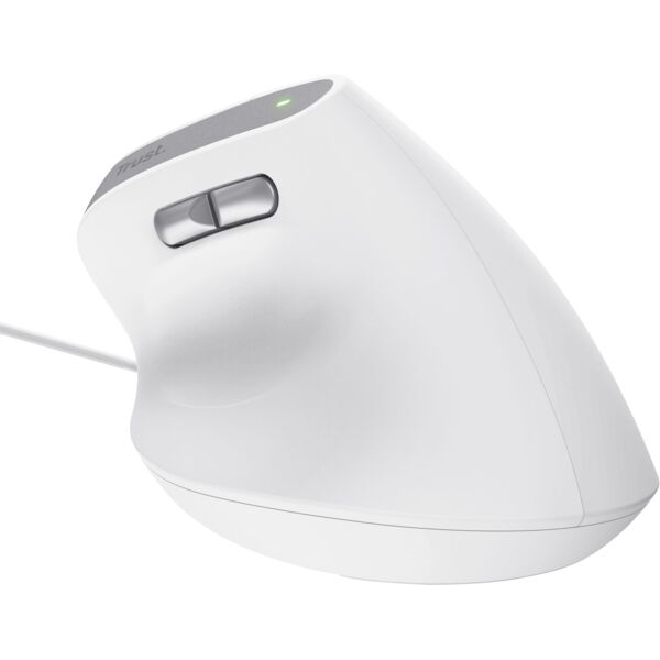 Внешний вид Мышь TRUST Bayo 2 Ergonomic White (25397)