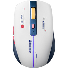 Одесса - Мышь DEFENDER Dila MM-282 White-Blue (52282)