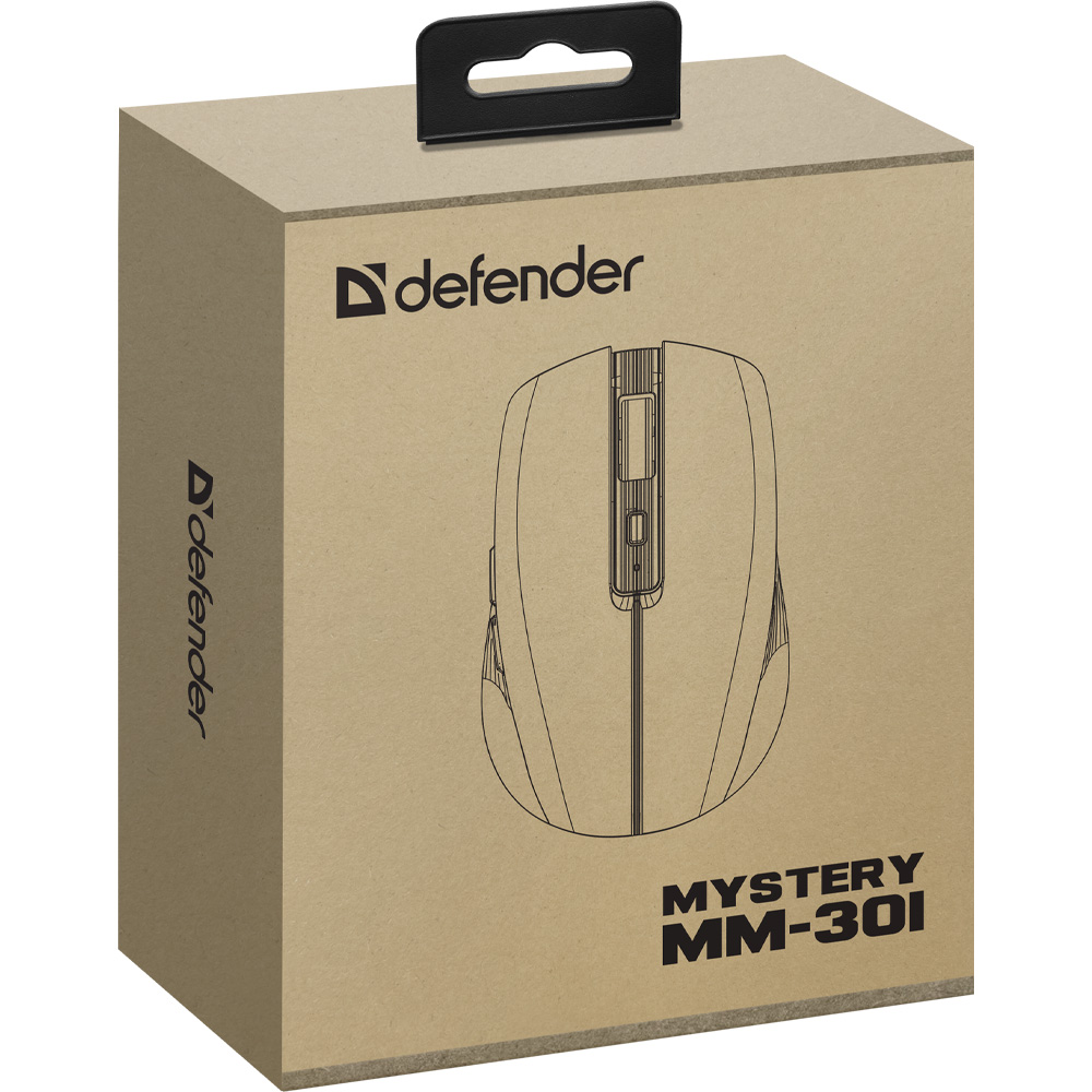 Мышь DEFENDER Mystery MM-301 LED Violet (52301) Беспроводное подключение Bluetooth + RF