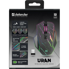 Миша DEFENDER Uran GM-503 LED Black (52503)