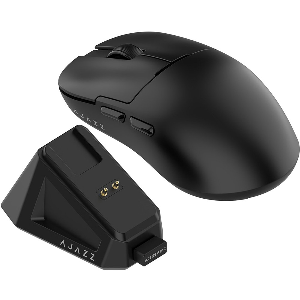 Миша AJAZZ MC-3 Mod-Black-3311 Charging Dock (AJ159P-MC-B) Бездротове підключення Bluetooth + RF