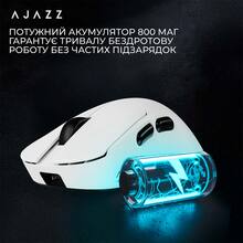 Мышь AJAZZ v2 max White-3 Model-3311 (AJ179-V2-MAX-W)