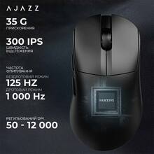 Миша AJAZZ V2 Max Black-3 Mod-3311 (AJ179-V2-MAX-B)