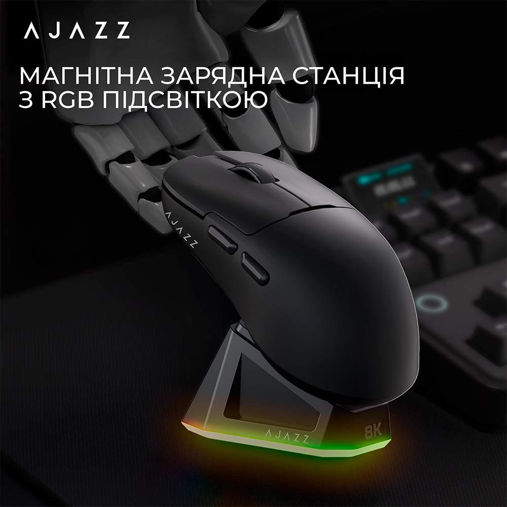 Покупка Миша AJAZZ AJ159 Pro Wireless Black (AJ159-PRO-B)