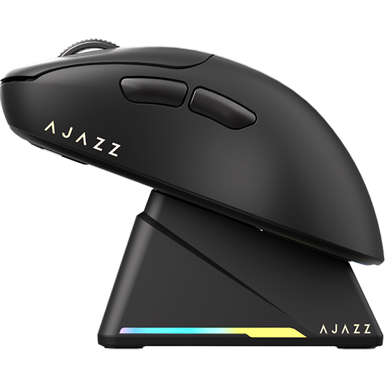 Миша AJAZZ AJ179 PRO Black (AJ179-PRO-B) Додатково Частота опитування: 8000 Гц; Сенсор: PAW 3395 зі швидкість 650 IPS