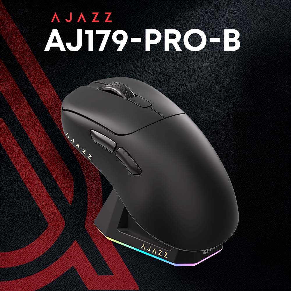 Мышь AJAZZ AJ179 PRO Black (AJ179-PRO-B) Проводное подключение USB