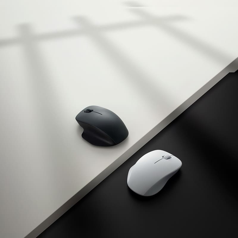 Зовнішній вигляд Миша XIAOMI Wireless Mouse Comfort Edition White (BHR9354GL)