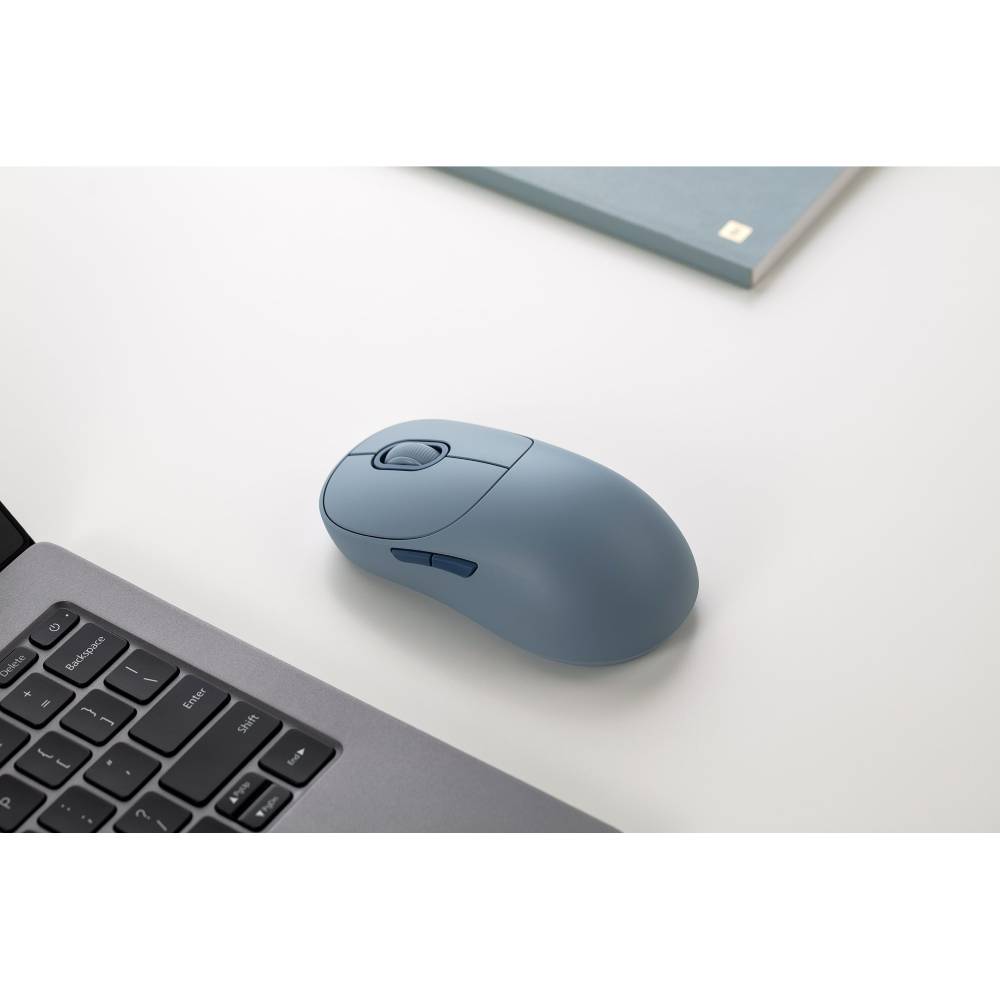 Мышь XIAOMI Wireless Mouse 3 Blue (BHR8914GL) Комплектация Мышь, Ресивер, Батарейка, Инструкция, Гарантийный талон
