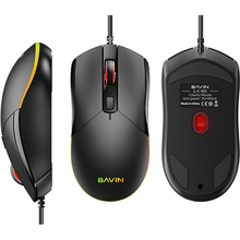 Миша BAVIN G-K-995 RGB Optical USB DPI Black (G-K-995-BK)