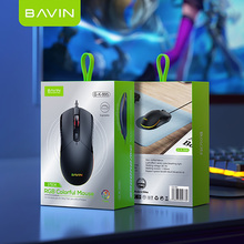 Миша BAVIN G-K-995 RGB Optical USB DPI Black (G-K-995-BK)