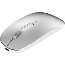 Миша BAVIN G-K-991 RGB Wireless 2.4G Plug-and-play DPI Bluetooth 5.1 Silver (G-K-991-SV)
