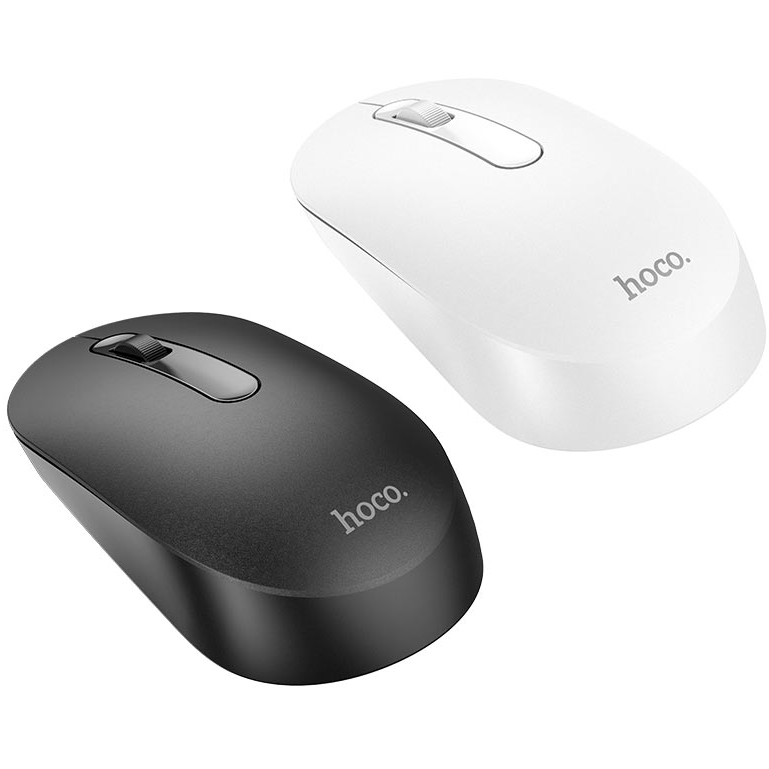 Мышь HOCO GM14 Platinum Black (6931474757869) Комплектация мышь, USB-приемник, инструкция