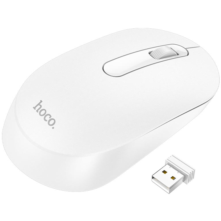 Мышь HOCO GM14 Platinum White
