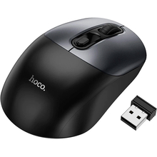 Мышь HOCO GM28 Black Metal Gray (6942007619684)