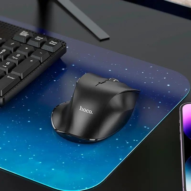 Заказать Мышь HOCO GM24 Mystic Black (6931474799432)