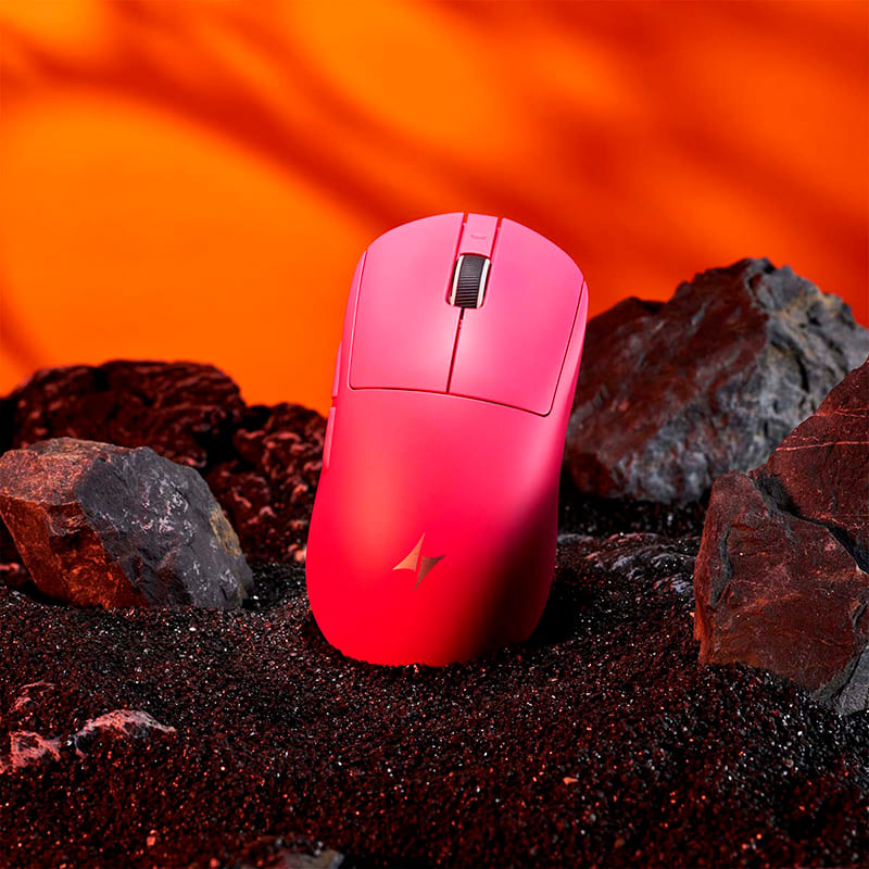 Миша ATK Dragonfly A9 Ultra Lightweight Pink (ATK-A9-ULTRA-PNK) Комплектація Кабель USB-A – USB-C 8K 1.6 м; 8K донгл NearLink (2.4 ГГц приймач); Перехідник USB-C – USB-A; Додаткові 100% ПТФЕ ковзні ножики; Посібник користувача; Гарантійний талон