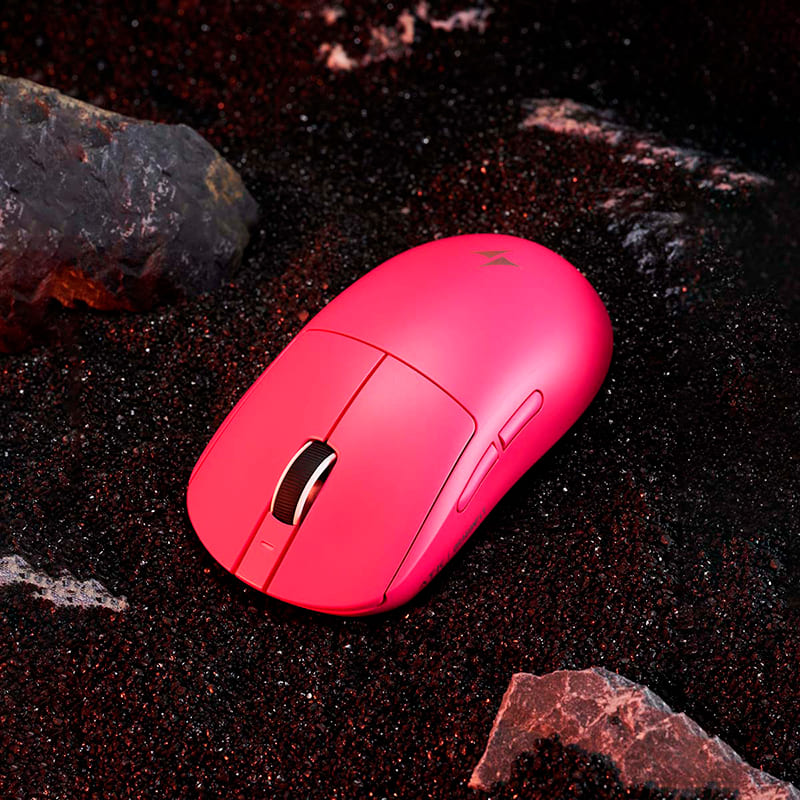 Миша ATK Dragonfly A9 Ultra Lightweight Pink (ATK-A9-ULTRA-PNK) Додатково До 150 годин автономної роботи від акумулятора