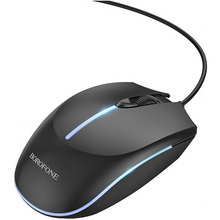 Миша BOROFONE BG10 Black (6941991102745)