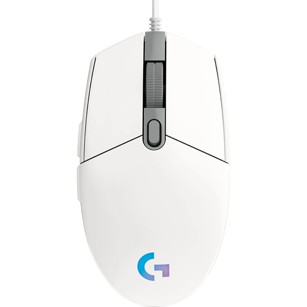 Миша LOGITECH G102 Lightsync USB White (910-005809)