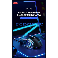 Мышь XO M10 Gaming Black+Silver