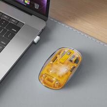 Мышь XO M12 BT Transparent Yellow (M12 Yellow)