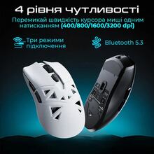 Мышь RAWM SA-SL01C White