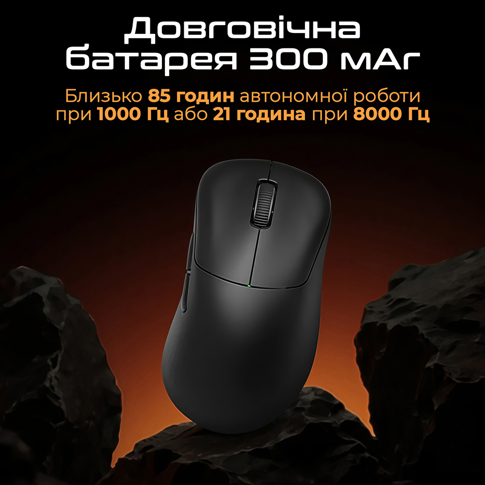 Мышь RAWM ER21PRO White Проводное подключение USB