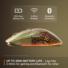 Мышь STEELSERIES CS2 Dragon Lore Edition Wireless RGB (62614)