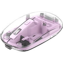 Миша XO M12 Transparent/Purple (M12 Purple)