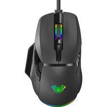Мышь AULA F815 Wired Gaming USB Black (6948391214344)