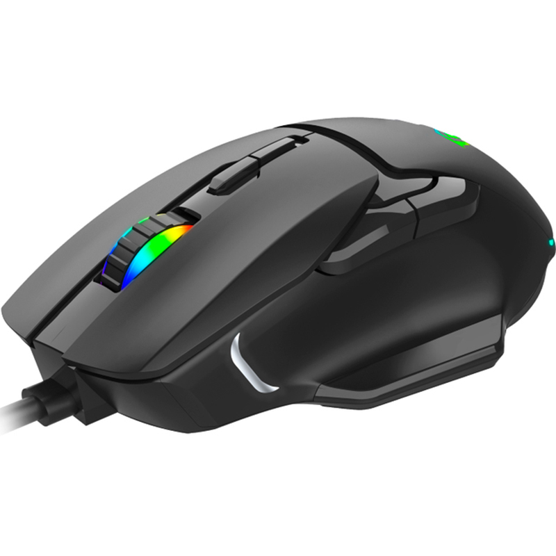 Мышь AULA F815 Wired Gaming USB Black (6948391214344) Проводное подключение USB