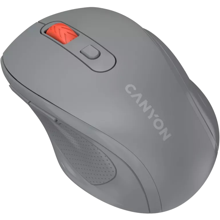 Миша CANYON 20 Wireless Silent Dark grey (CNE-CMSW20DG) Бездротове підключення RF