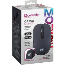 Миша DEFENDER Gassa MM-105 Вlack (52105) Миша DEFENDER Gassa MM-105 Вlack (52105)