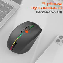 Мышь MEETION BTM002 Black (MT-BTM002-A)