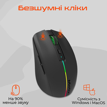 Мышь MEETION BTM002 Black (MT-BTM002-A)