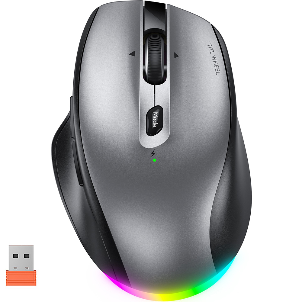 Мышь MEETION BTM007 Gray (MT-BTM007-W)