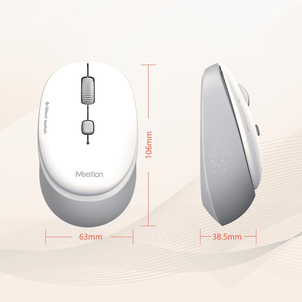 Внешний вид Мышь MEETION MT-R571 White (MT-R571-C)