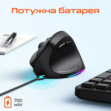 Мышь MEETION MT-BTM010R Black (MT-BTM010R-A)