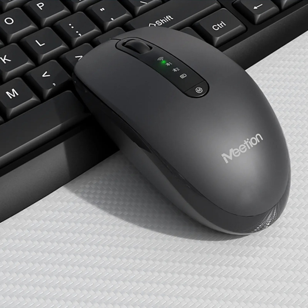 Фото Мышь MEETION MT-BTM100R Black (MT-BTM100R-A)