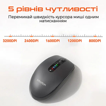 Мышь MEETION MT-BTM100R Black (MT-BTM100R-A)