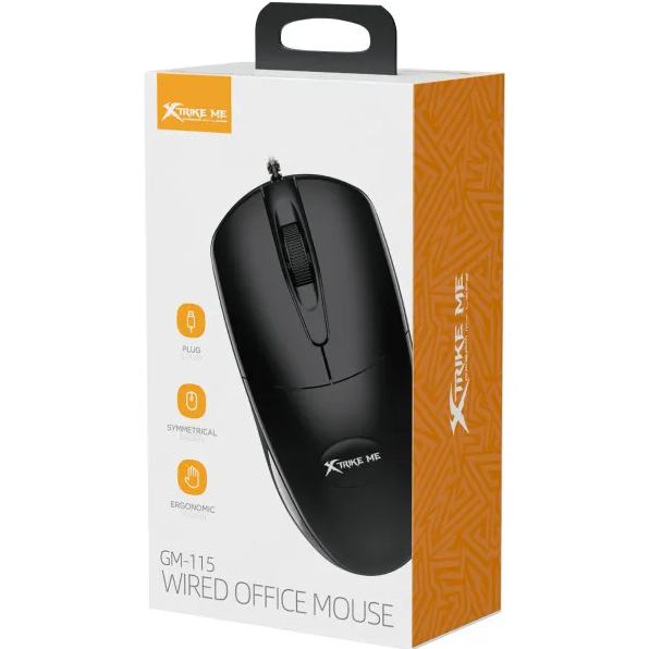 Фото Мышь XTRIKE ME GM-115 Black