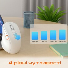 Миша MEETION BTM032 White (MT-BTM032-B)