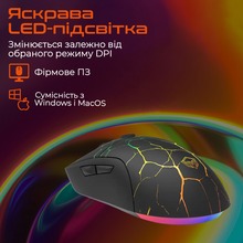 Миша MEETION M930 Black (MT-M930_V23-A)