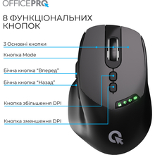 Миша OFFICEPRO M520B Black