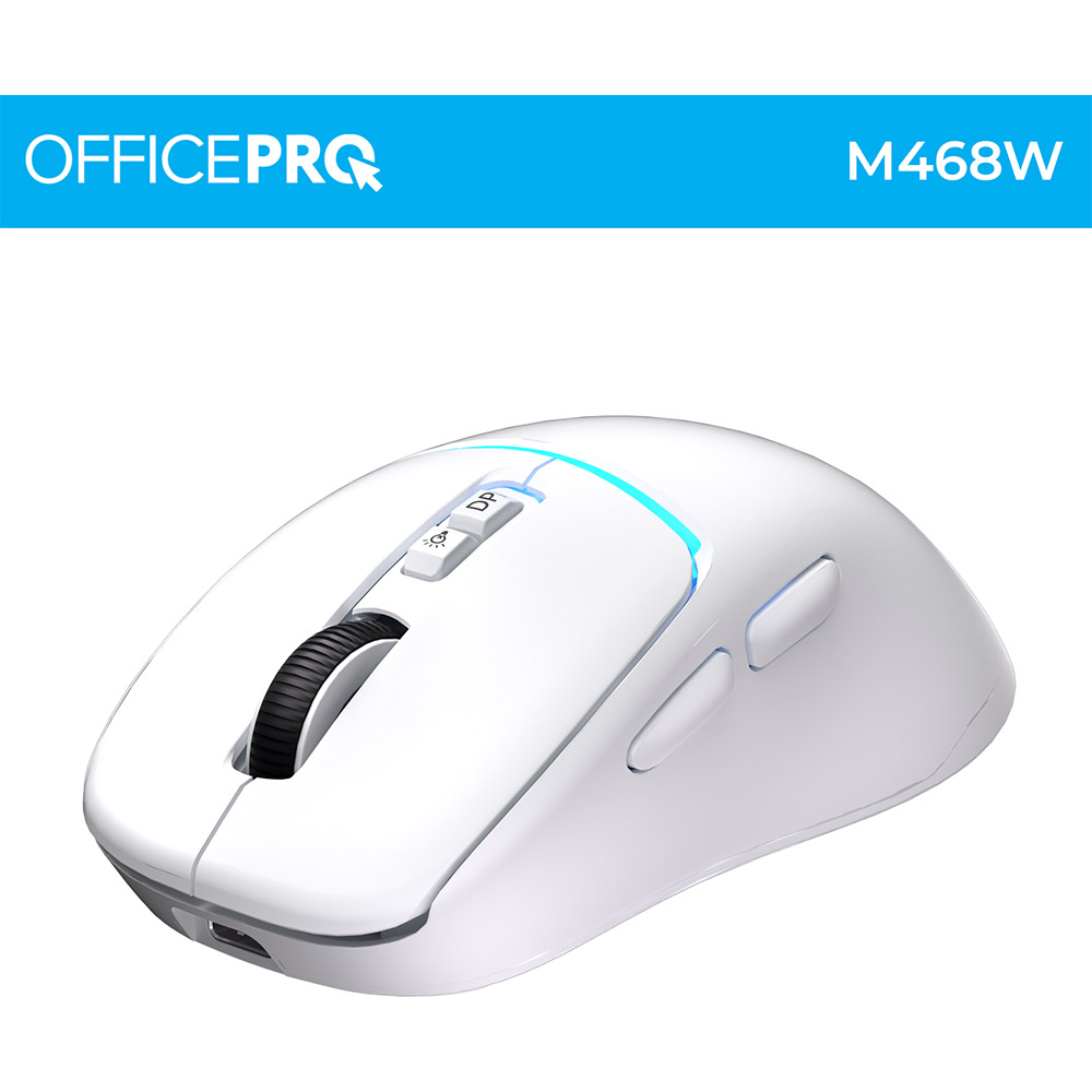 Покупка Миша OFFICEPRO M468W Silent Click Wireless White